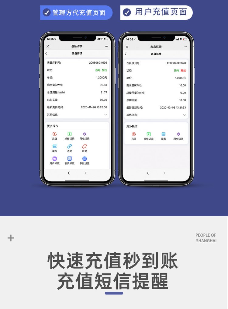 RS485单三相智能电表 电子式预付费电能表 低功耗(图8)